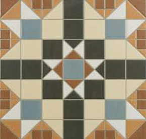 victorian tile pattern