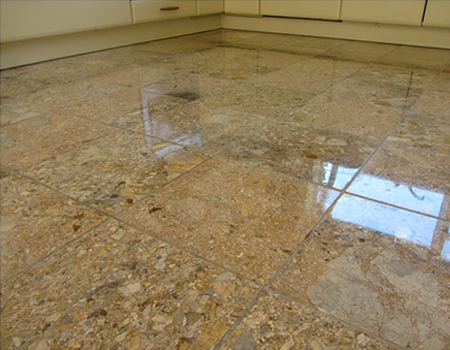 floor tile cleaning